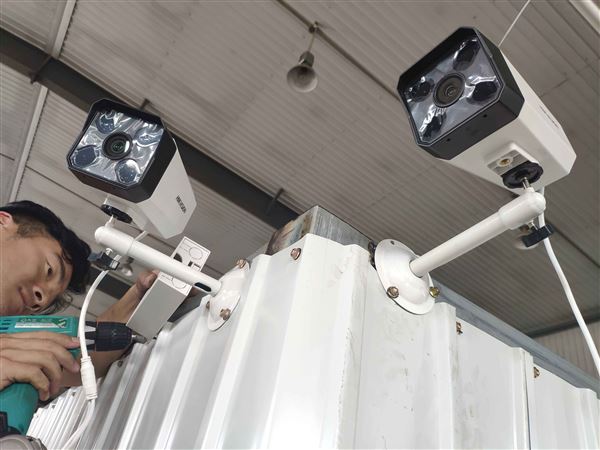 南通物流园电商仓库智能高清监控安装